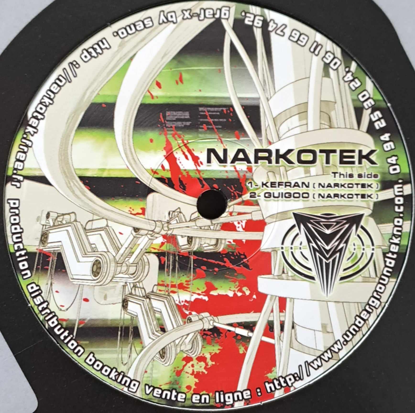 LSDF Vs Narkotek (RP2023) - vinyle freetekno